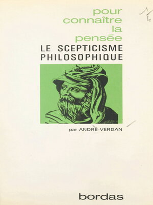 cover image of Le scepticisme philosophique